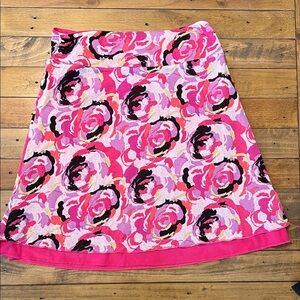Floral Pink Women's Skirt